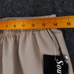 Southern Lady Pants Womens 12 Tan Pull On Elastic Waist Straight Leg NWT NOS - take2supply