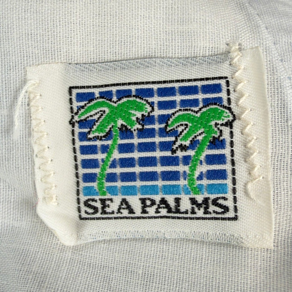 Vintage Sea Palms Shorts Womens 5-6 Light Blue High Waisted USA Deadstock NWT - take2supply