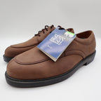 Nunn Bush Stratton Oxford Shoes Mens 9.5 M Brown Leather Moc Toe 83758-02 - take2supply