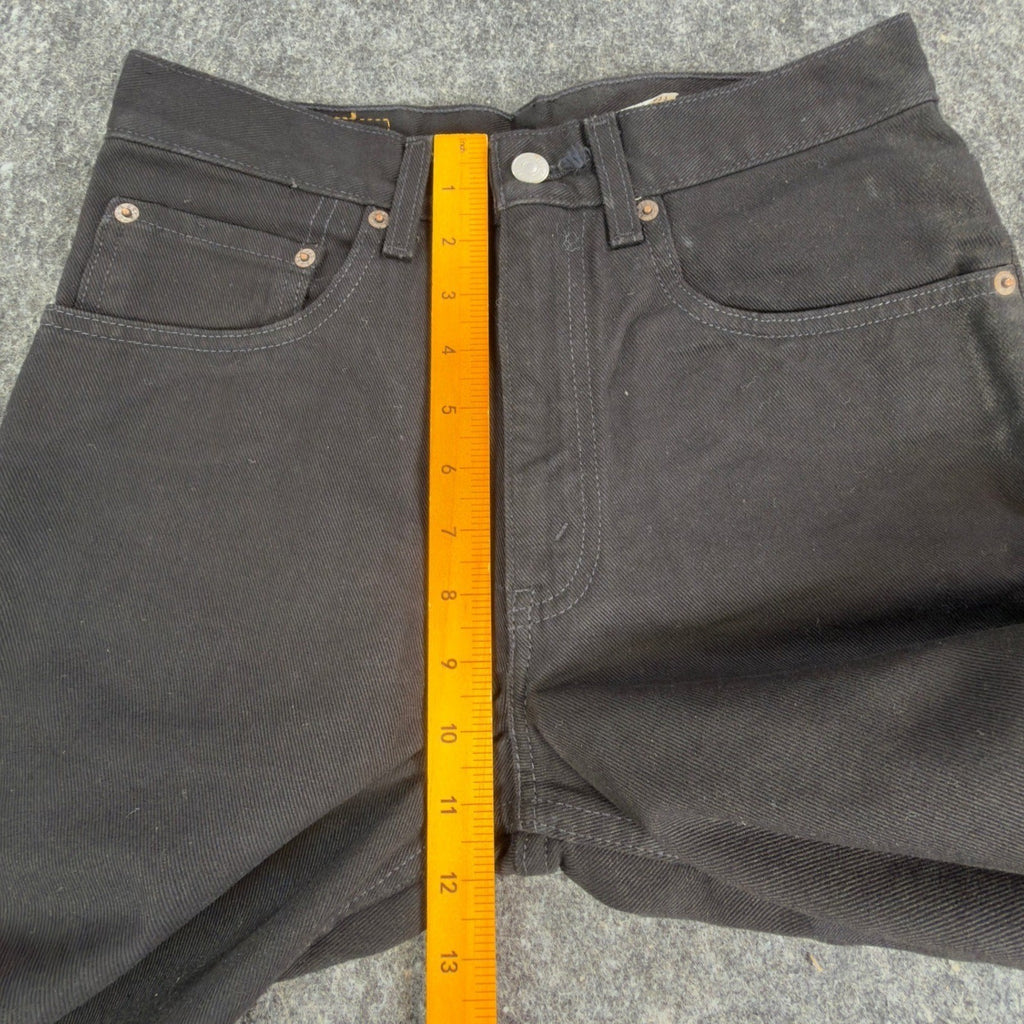 Levis 550 Student Jeans 29x32 Vintage 90s Relaxed Fit Black Cotton NWT Deadstock - take2supply