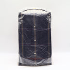 Career Club Shirt Mens XL Navy Gold Burgundy Windowpane Plaid New Packaged - take2supply