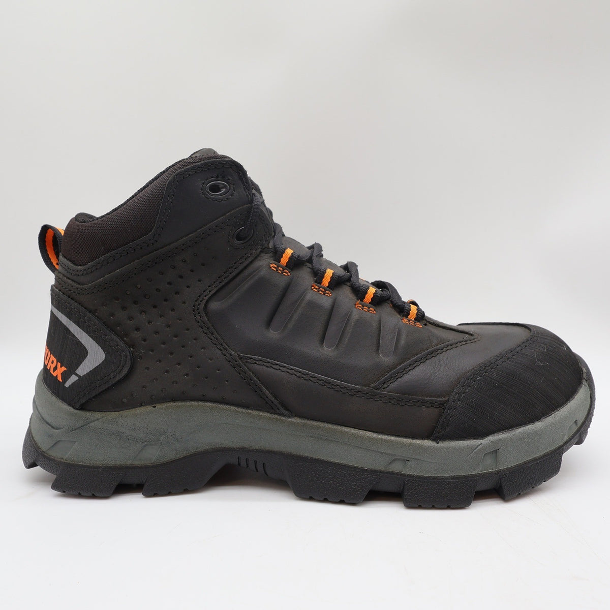 Worx by Red Wing 5401 Steel Toe Work Boots Mens 10 Black Leather New - take2supply