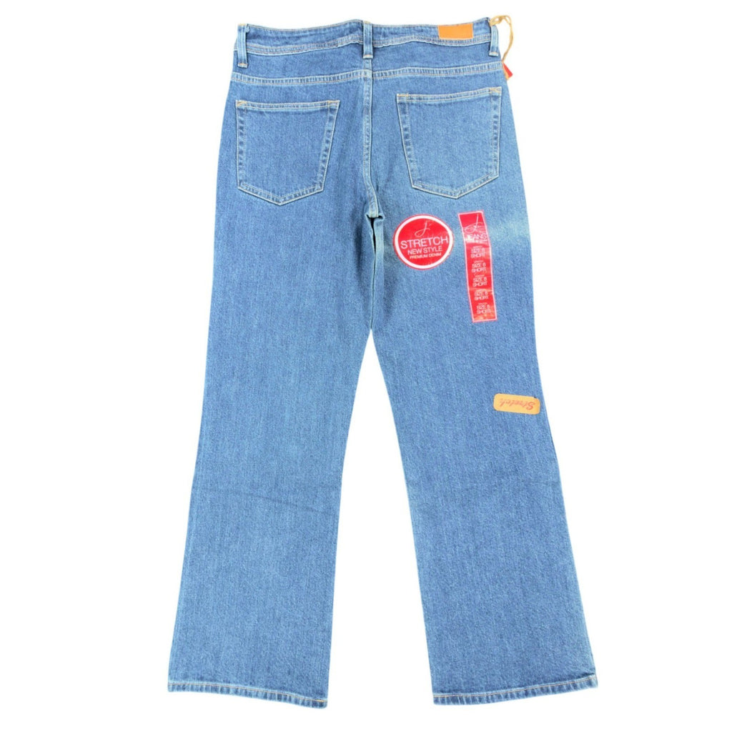 J Jeans Straight Leg Jeans Womens 8 Short Medium Indigo Denim NWT C722 - take2supply