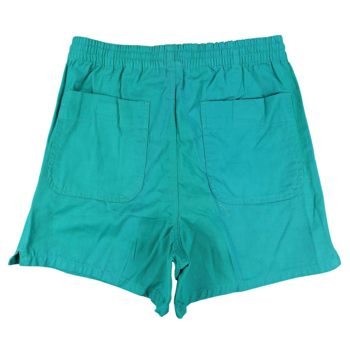 Jantzen Sport Shorts Mens S Vintage 90s Lagoon Green Cotton Braided Drawstring - take2supply