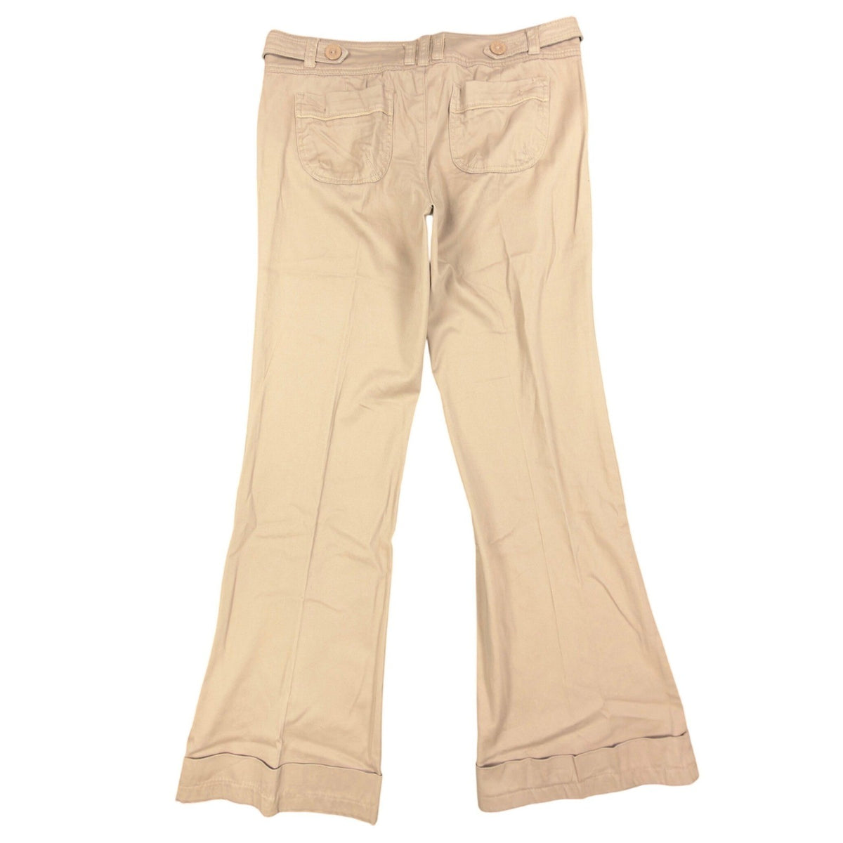 Jolt Y2K Flare Leg Trousers Juniors 13 Khaki Cotton Blend NWT - take2supply