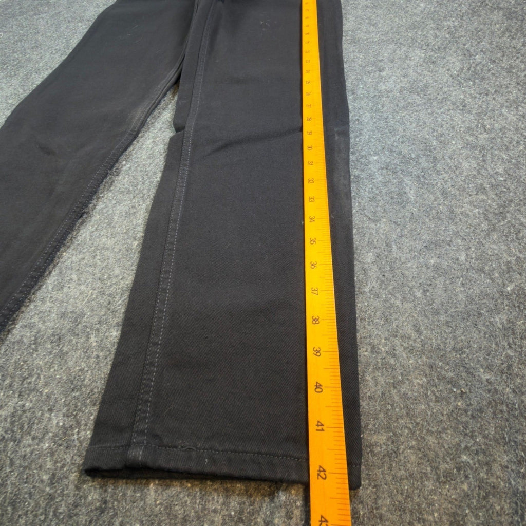 Levis 550 Student Jeans 29x32 Vintage 90s Relaxed Fit Black Cotton NWT Deadstock - take2supply