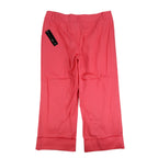 AGB Byer California Capri Pants Womens 10 Coral Cuffed Stretch NWT Deadstock - take2supply