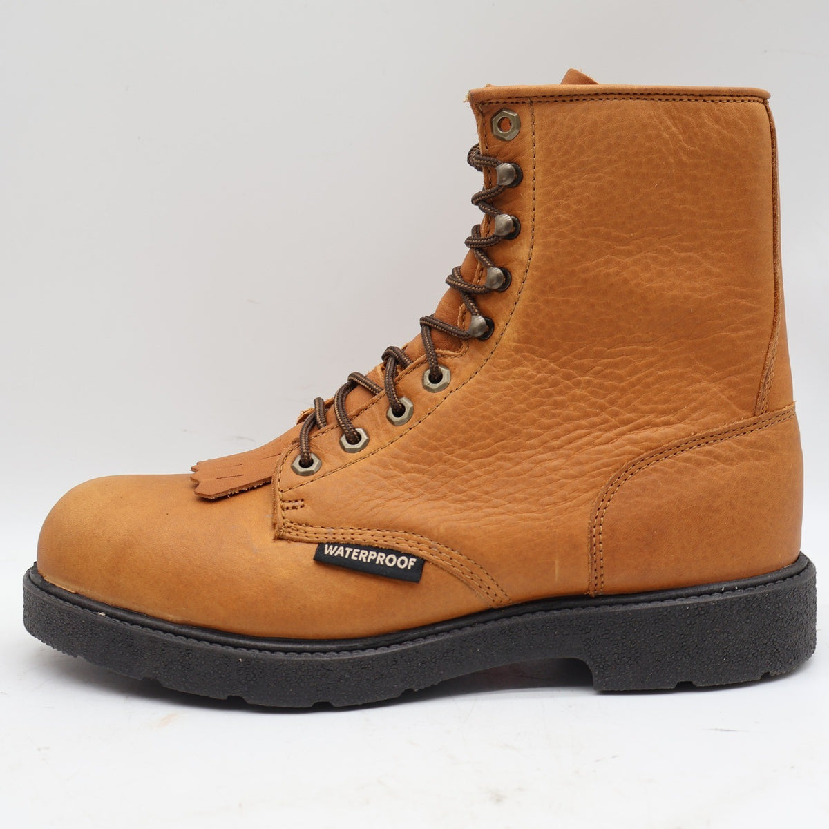 Durango Lacer Work Boots Mens 10D Farm & Ranch Waterproof Steel Toe Tan DB5622 - take2supply