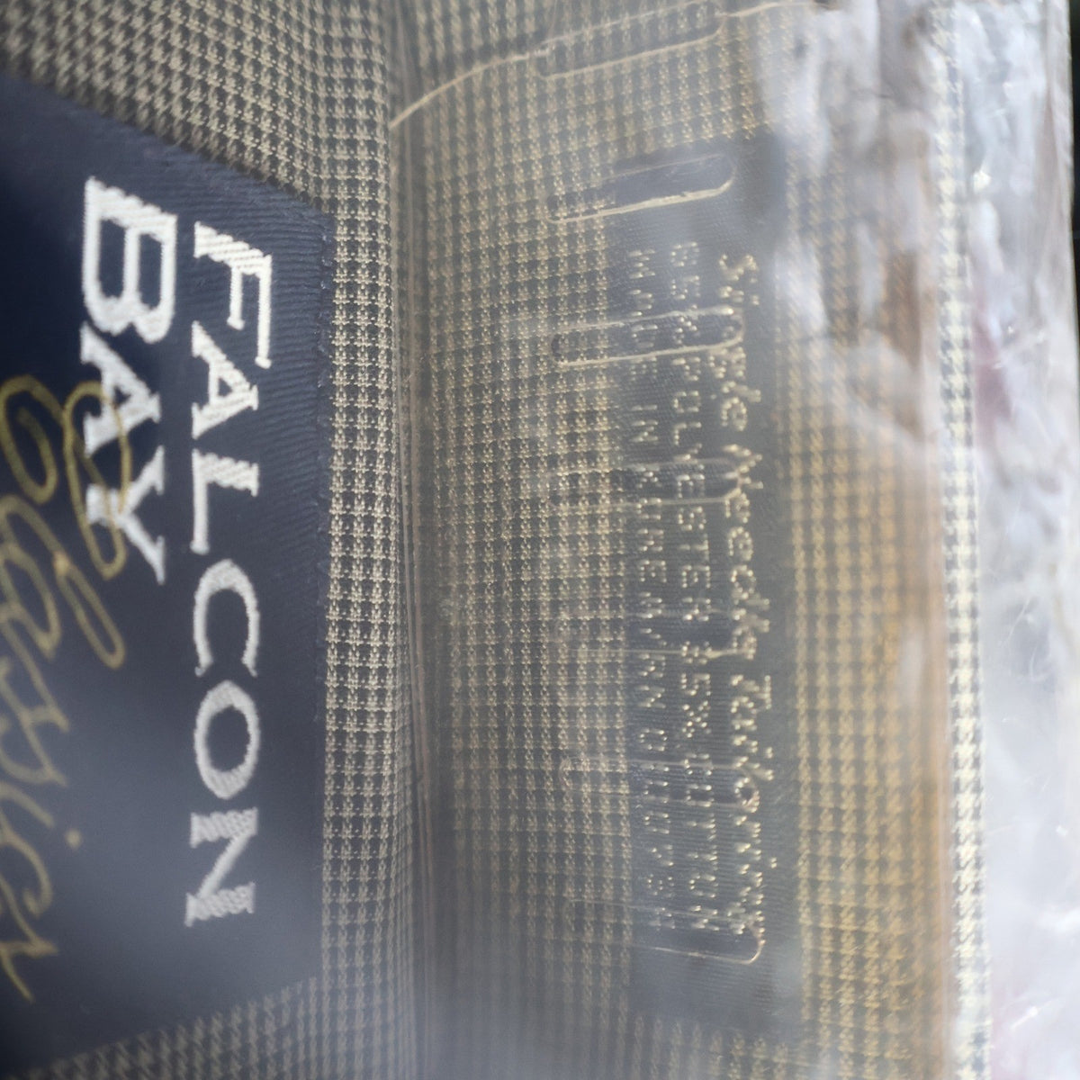 Falcon Bay Classics Shirt Mens M 15-15.5 Vintage Brown Micro-Check Button Down - take2supply