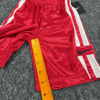 Nike Y2K Athletic Shorts Toddler 3T Varsity Red Polyester NWT - take2supply