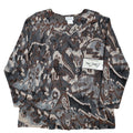 Bend Over Levi Strauss Top Womens Large Vintage 90s Brown Abstract Knit NWT USA - take2supply