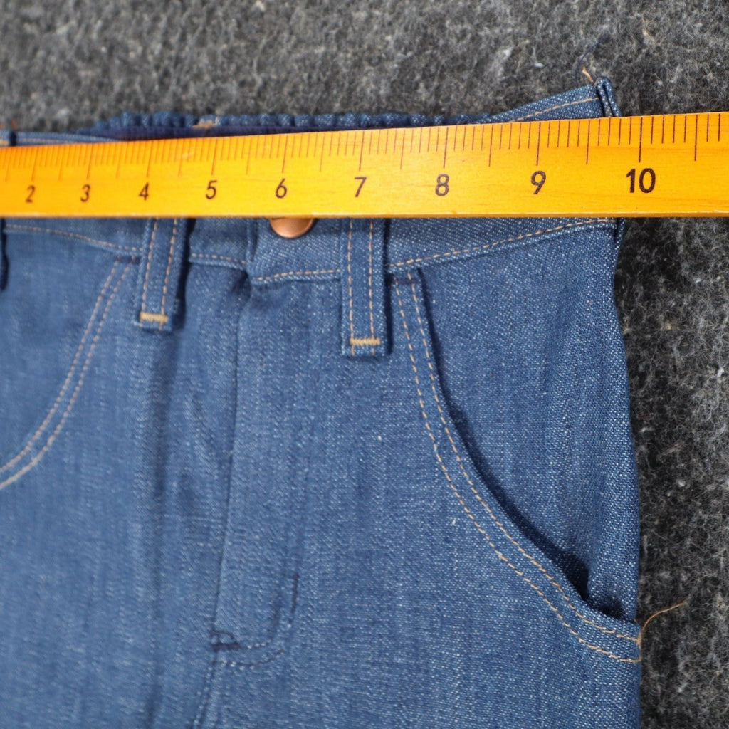 Young Maverick Jeans Size 4 Vintage 70s Blue Denim Bootcut Deadstock USA Made - take2supply