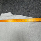 Winner Mate Long Sleeve Polo Shirt Mens Medium Gray Cotton NWT New - take2supply
