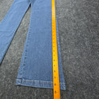 FDJ Olivia Flare Jeans Women 12 Blue Stretch Mid Rise Denim NWT New - take2supply