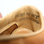 Sportiques Sneakers 7.5 Vintage Deadstock Brown Leather Gum Ripple Sole Romania - take2supply