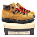 Lasco Mountain Climber Boots Size 4.5 Vintage Tan Suede Red Laces Deadstock - take2supply