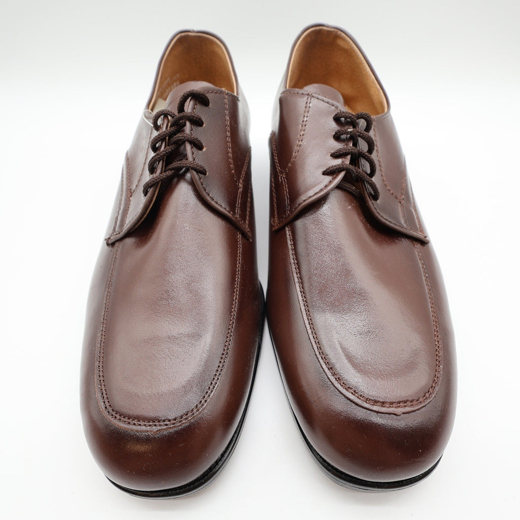 Barclay Endicott Johnson Brown Leather Oxford Shoes Mens 11 EEE Wide Vintage USA - take2supply