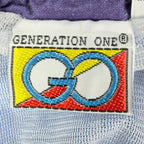 Generation One Vintage 90s Swim Trunks Boys L 14-16 Blue Cotton NWT - take2supply