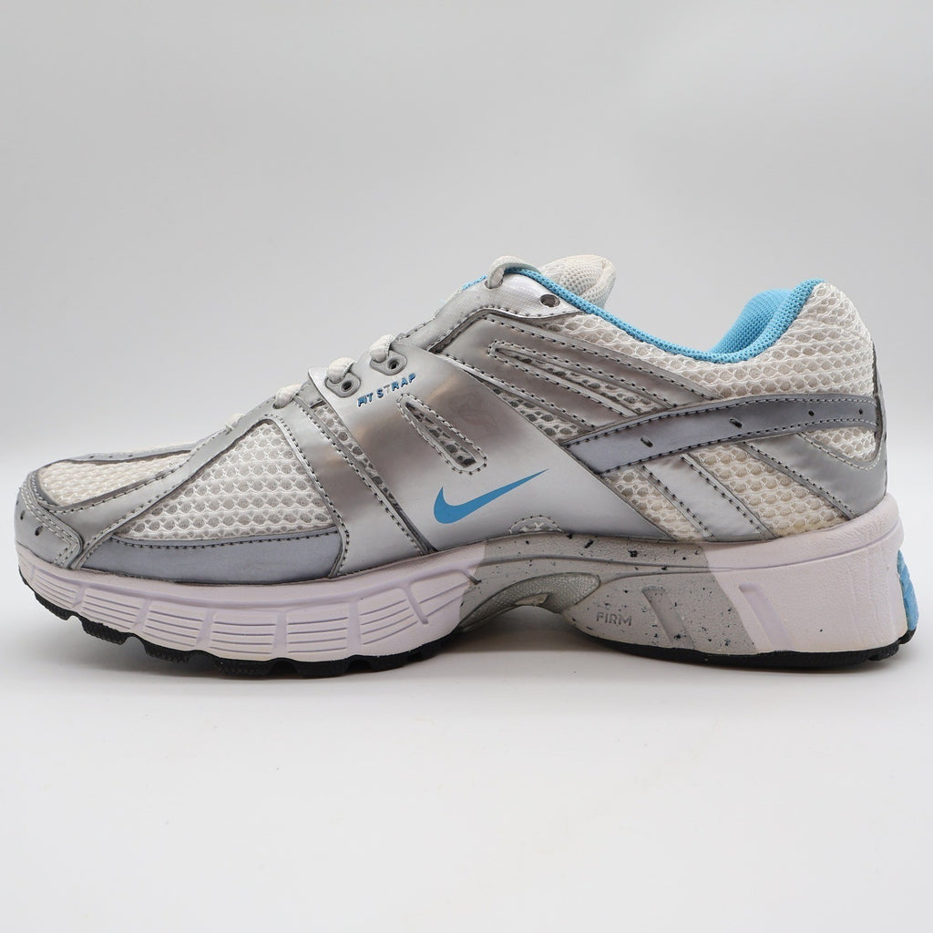 Nike Air Alaris+ 3 MSL Women 7 Running Shoes 2010 White Silver Blue 386775-141 - take2supply