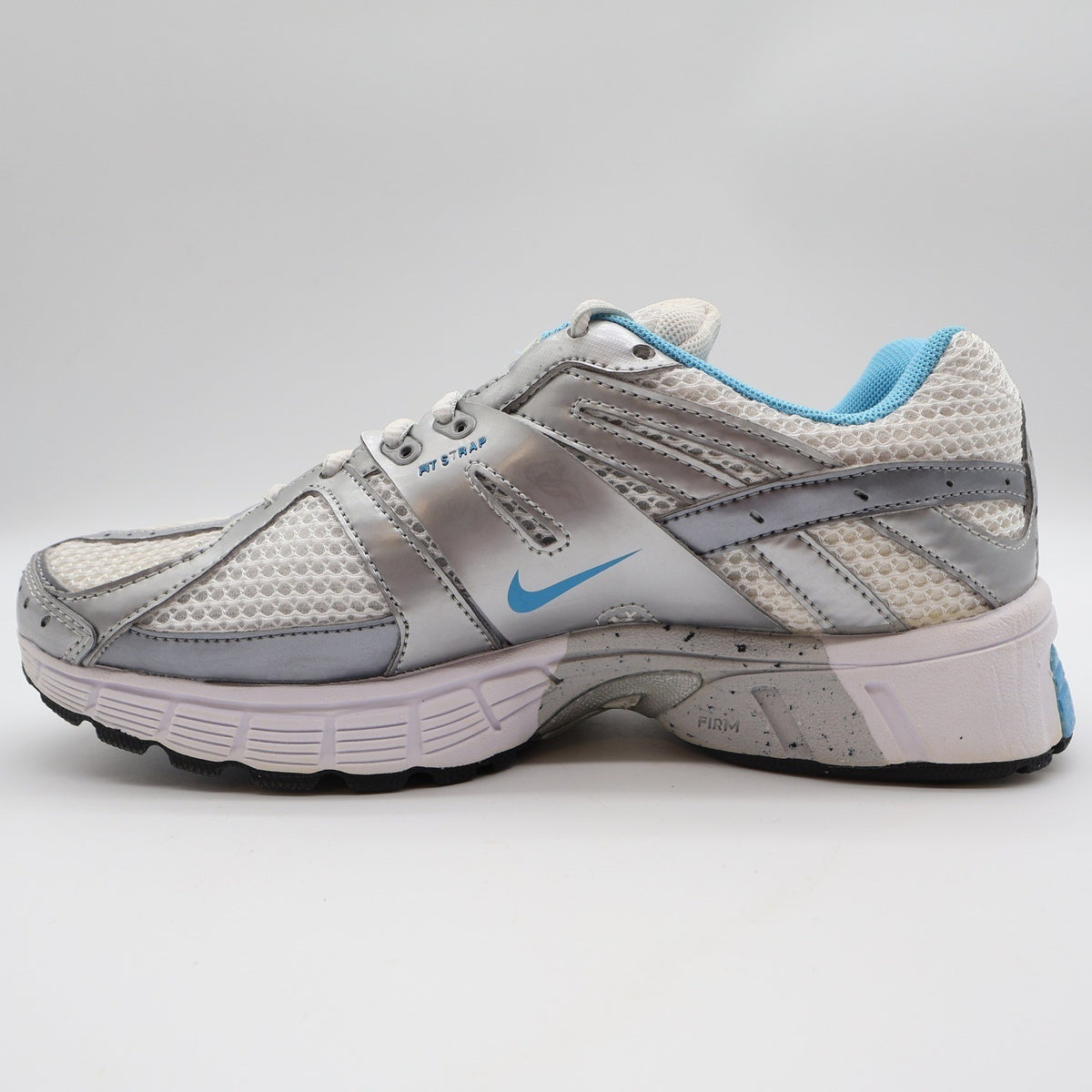 Nike Air Alaris+ 3 MSL Women 7 Running Shoes 2010 White Silver Blue 386775-141 - take2supply