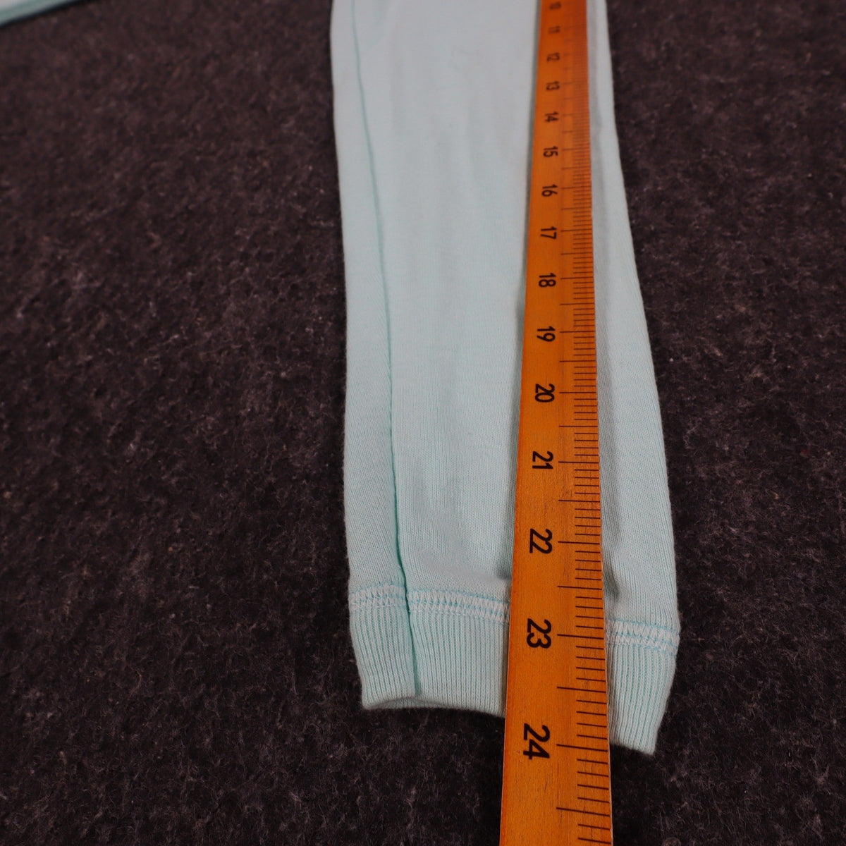 Buffalo Henley Shirt Mens Large Vintage Deadstock USA Made Aqua Blue Skier C1259 - take2supply