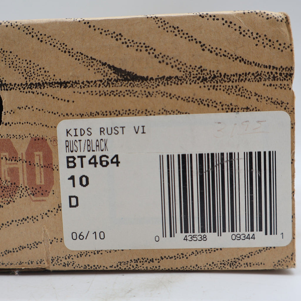 Durango Western Cowboy Boots Kids 10 D Rust Brown Black PBR BT464 New - take2supply
