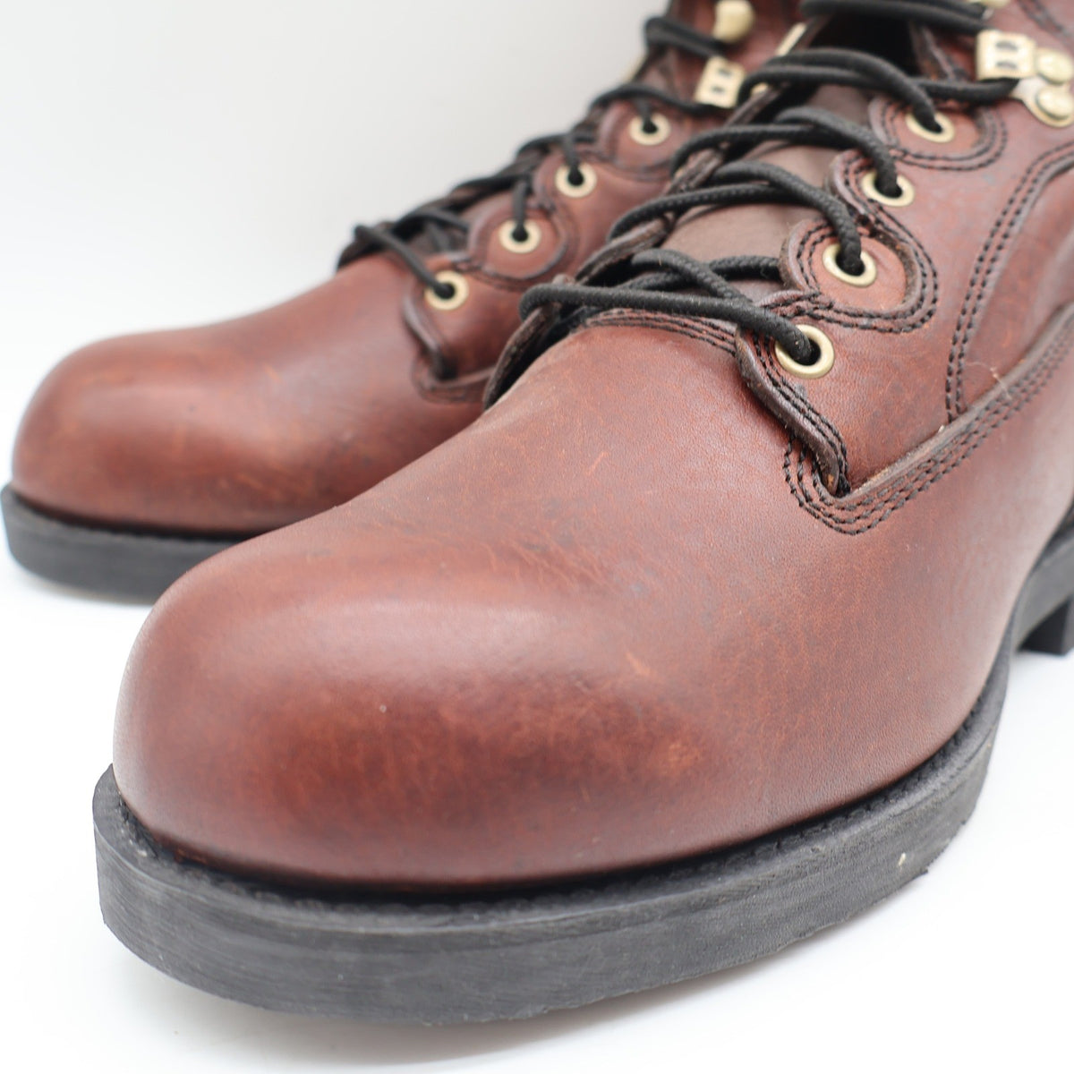 Georgia Boot Carbo-Tec G8845 Mens 11M Work Boots Roan Brown Leather 8 Inch NIB - take2supply