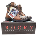 Rocky ProLight 1572 Hunting Boots Mens 10.5 M Brown Camo Waterproof NWT 400G - take2supply