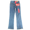 Levi's Vintage Y2K 517 Flare Jeans Girls Size 8 Slim Blue Denim NOS - take2supply