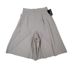 Southern Lady Culottes Womens 10 Vintage 90s Khaki Twill Pleated Wide Leg Shorts - take2supply