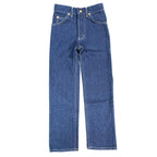 Lee Boys Straight Leg Jeans Size 12 Slim Vintage Blue Cotton Heavyweight Denim - take2supply