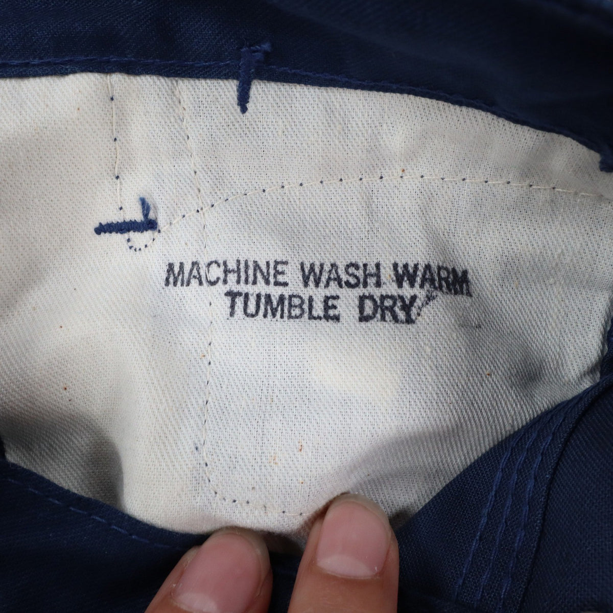 Dee Cee Vintage 70s Painter Pants Boys 12 Slim Blue USA Made NOS NWT 24x27 - take2supply