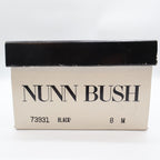 Nunn Bush Lites Dress Shoes Mens 8 M Vintage Black Kidskin Leather Moc Toe 73931 - take2supply