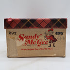 Sandy McGee Wingtip Brogue Shoes Mens 6.5 D Vintage Brown Leather Deadstock USA - take2supply