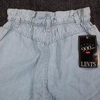 Levi's 917 Shorts Womens 12 Vintage 90s Light Wash Denim Made in USA Deadstock - take2supply