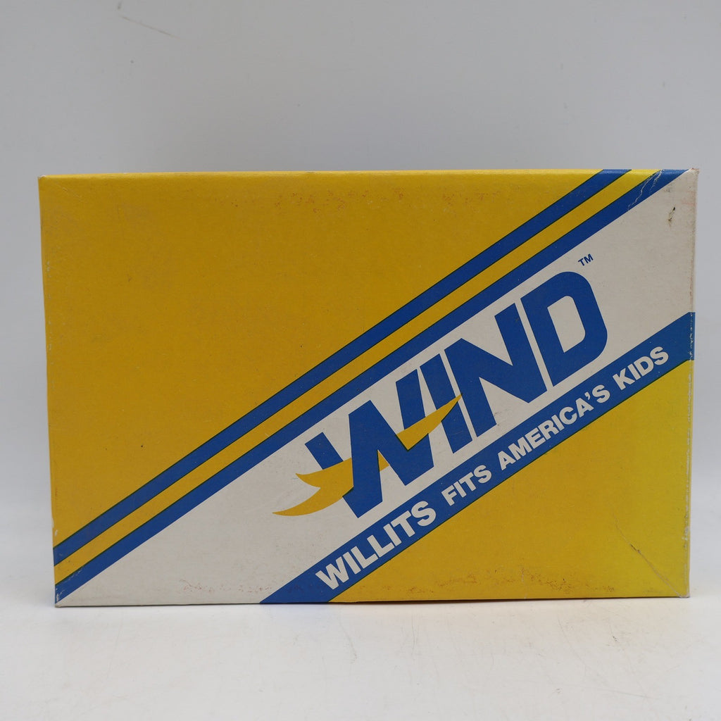 Willits Wind Sneakers Toddler 7.5 M Vintage 90s White Pink Butterfly Leather 288 - take2supply