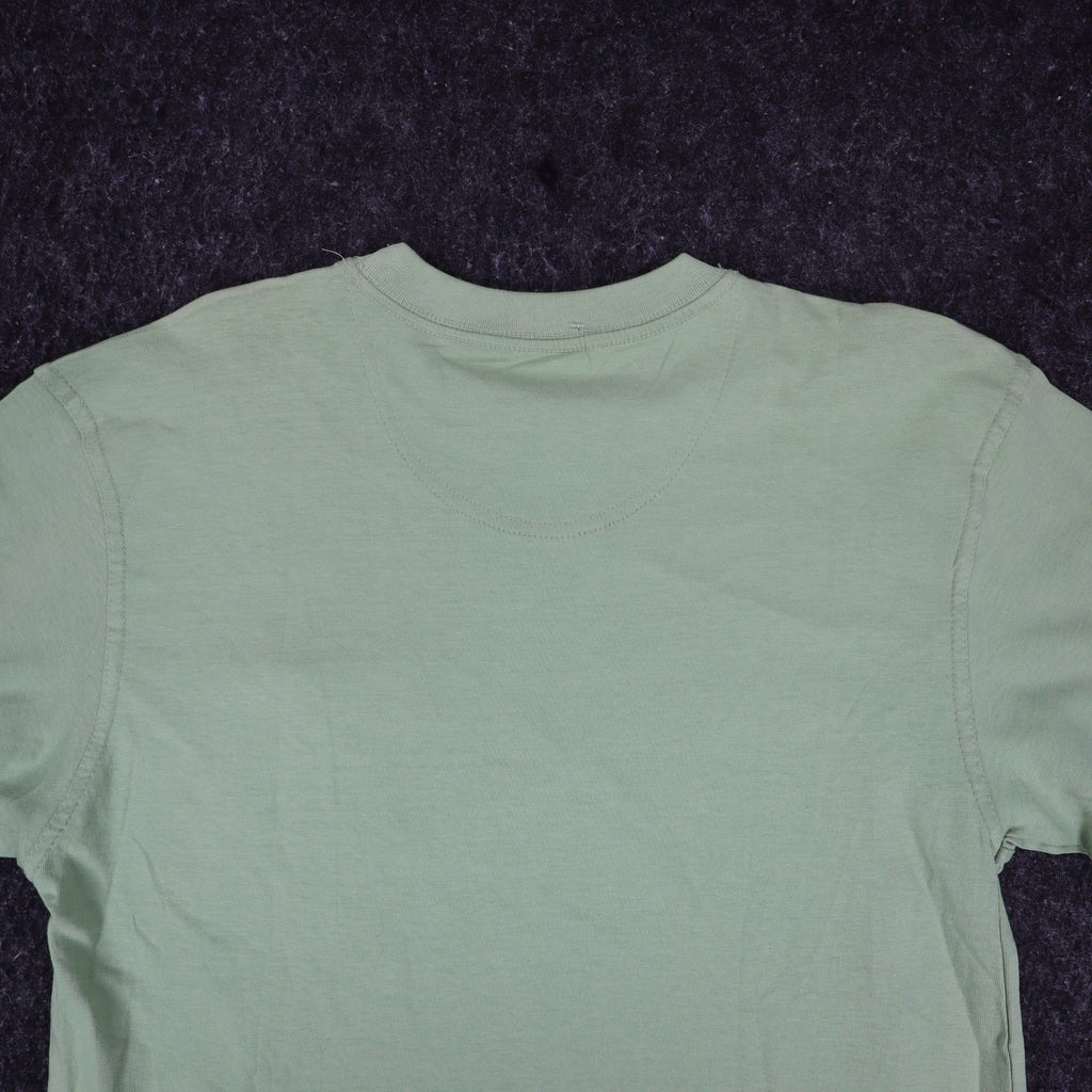 Joe Marlin Pocket T-Shirt Mens Medium Green Cotton Embroidered Logo JMKS-1869 - take2supply