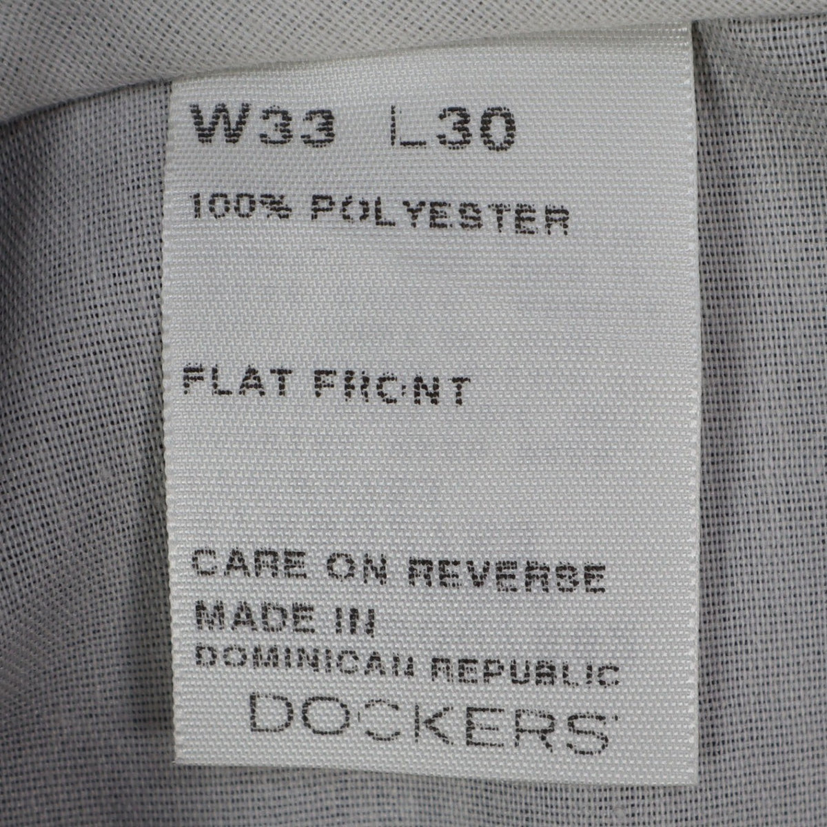 Levi Strauss Action Slacks Mens 33x30 Vintage 2000s Grey Flat Front Dress Pants - take2supply
