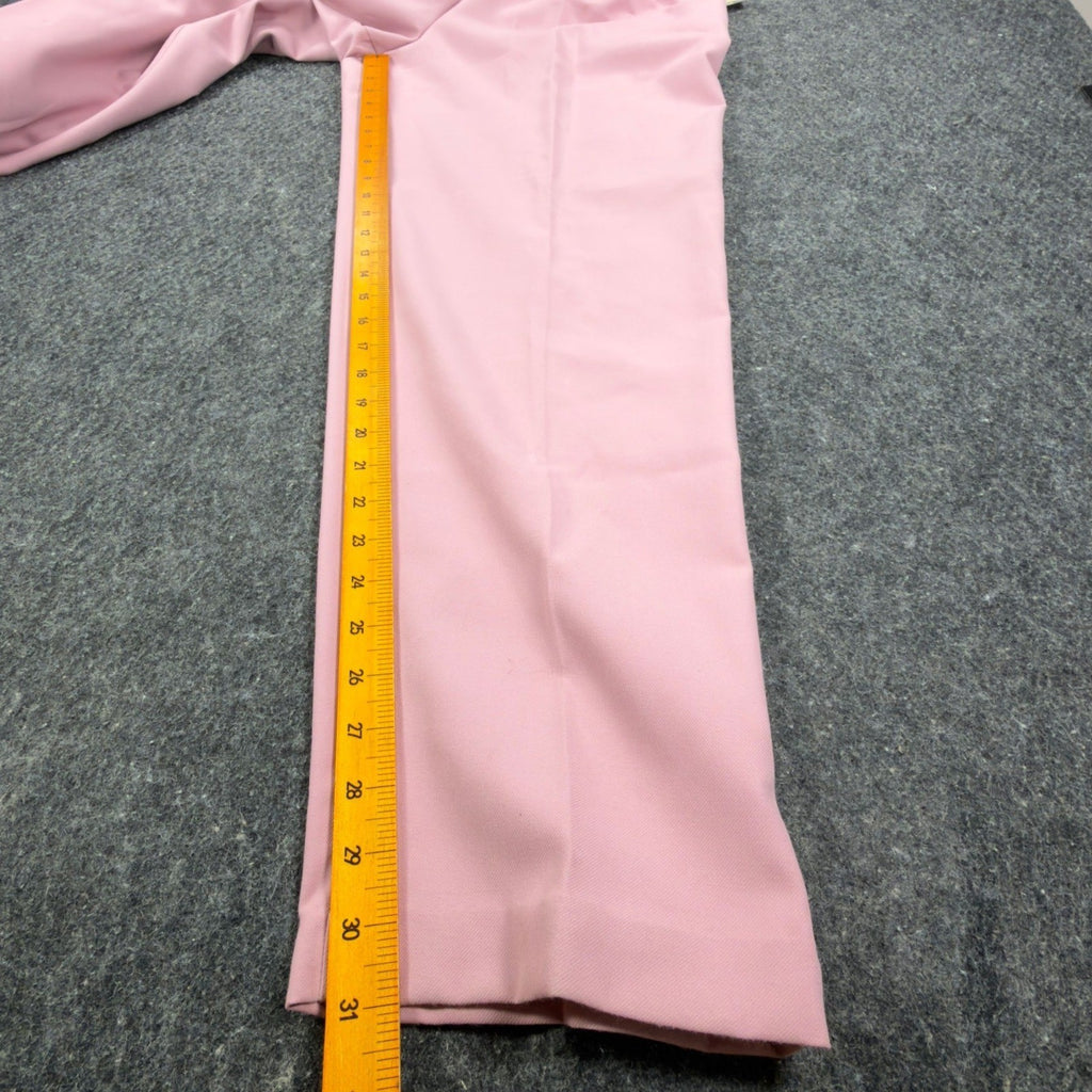 Lord Isaacs Vintage 90s Trousers Womens 16 Mauve Pink Polyester Rayon NWT - take2supply