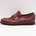 Wrangler Loafers Mens 7.5 M Vintage 70s Deadstock Brown Leather Moc Toe 96-5527 - take2supply