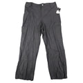 AGB Byer California Cargo Pants Womens 10 Y2K Black Linen Blend Wide Leg New - take2supply