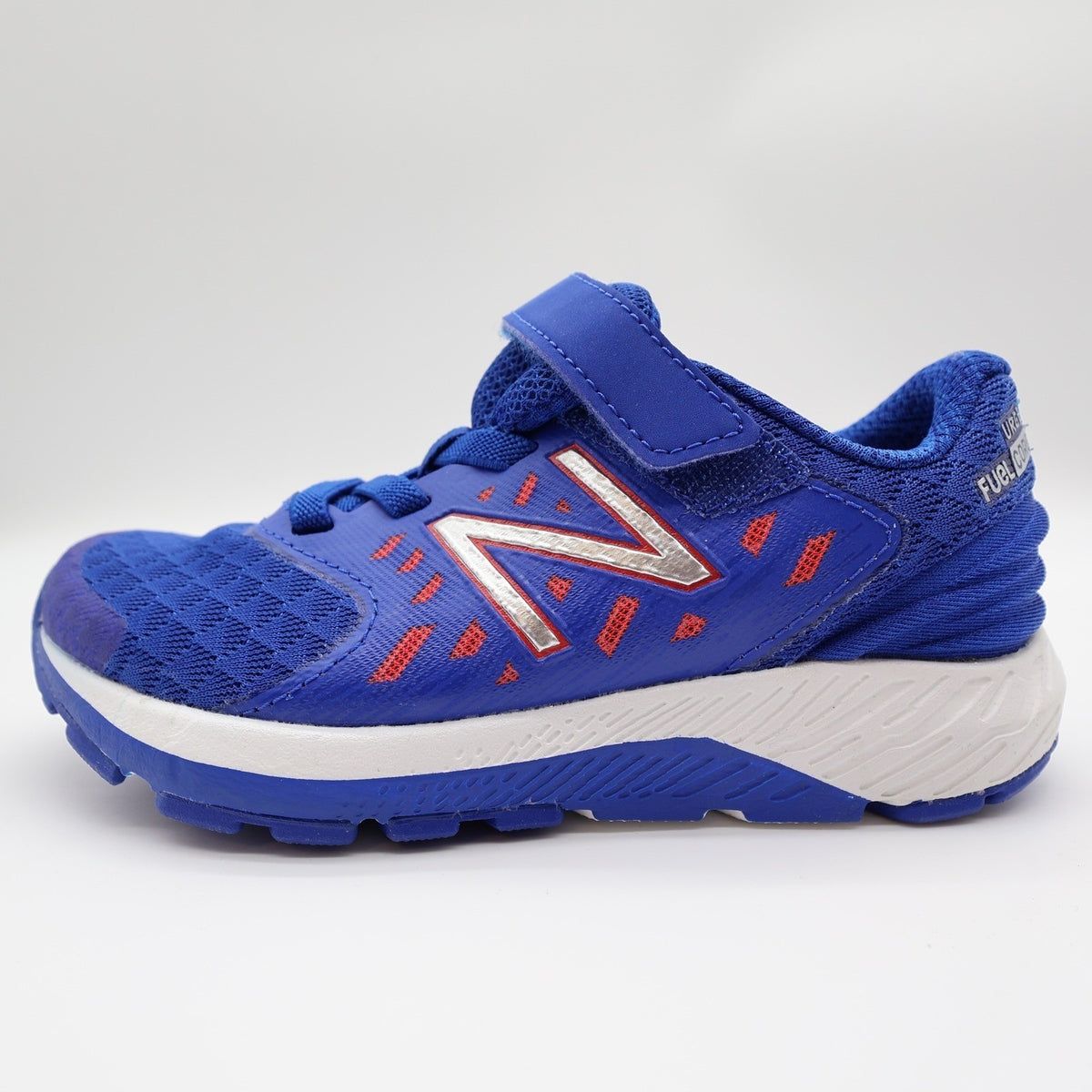New Balance FuelCore Urge Kids 12.5 Blue Running Shoes KVURGBRP Sneaker Strap - take2supply