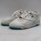 New Balance KC500GR Shoes Kids 11.5 M Vintage 90s White Green Leather Deadstock - take2supply