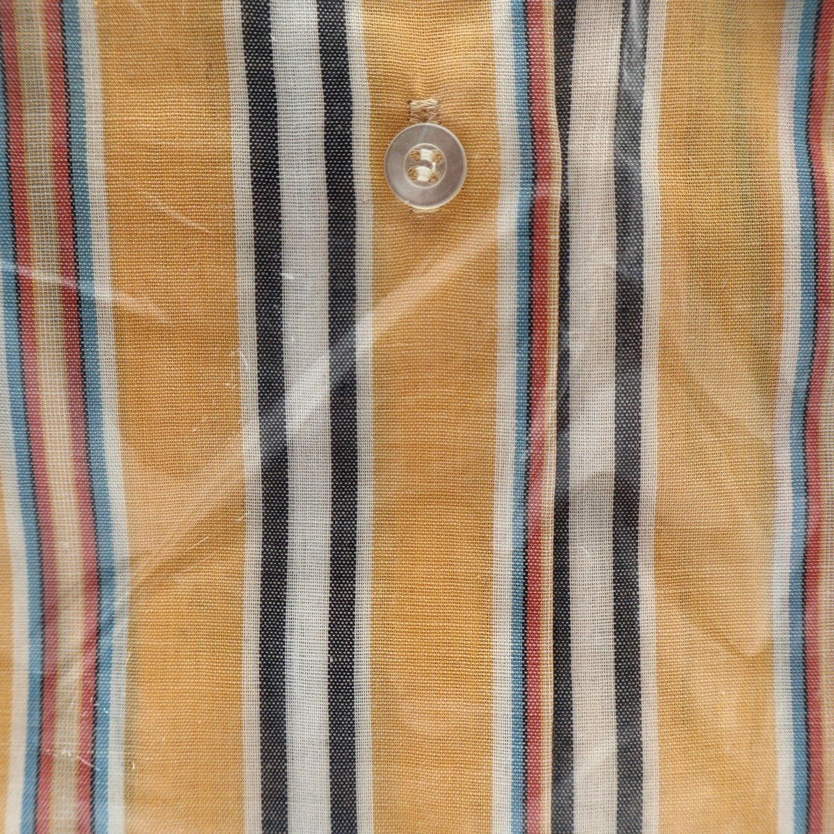 Bellcraft Shirt Boys 10 Mustard Yellow Striped Long Sleeve Point Collar NWT - take2supply