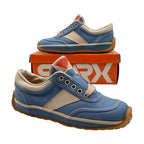 Sparx Athi-Leisure Sneakers Youth 1.5 Vintage 70s Blue Canvas Gum Sole CSH342 - take2supply