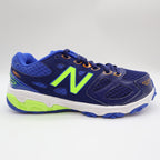 New Balance 680 Running Shoes Kids 4.5 Blue Neon Green TechRide KR680TBY Sneaker - take2supply