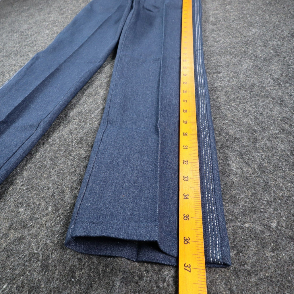 Maverick Straight Leg Jeans Boys 12 Regular Vintage 70s Blue Denim Deadstock USA - take2supply