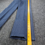 Maverick Straight Leg Jeans Boys 12 Regular Vintage 70s Blue Denim Deadstock USA - take2supply