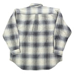 Salmon River Traders Plaid Flannel Shirt Mens XL Grey Wool Blend NWT C471 - take2supply