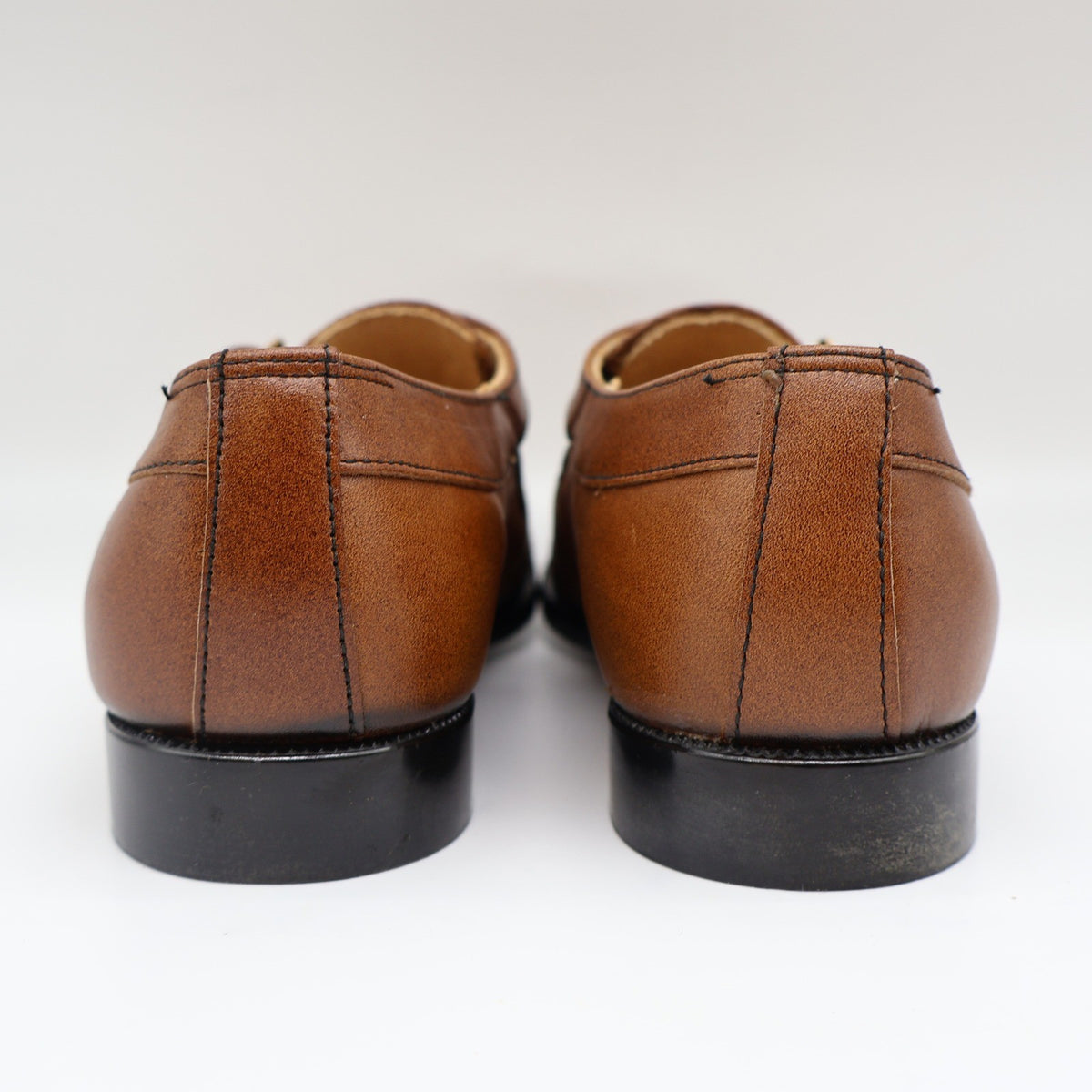 Young Explorers Lyons Monk Strap Shoes Boys 13 Vintage Brown Leather Deadstock - take2supply
